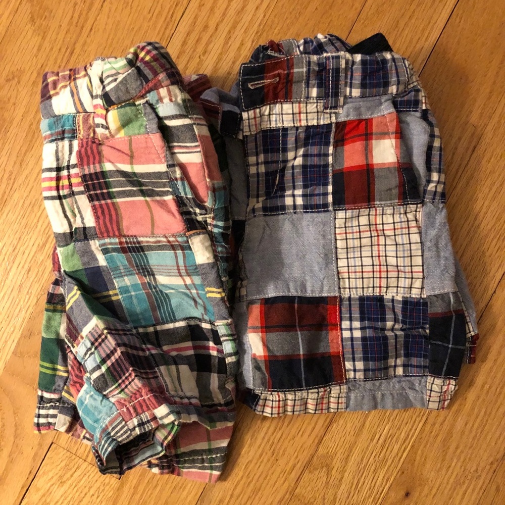 Bundle of madras shorts